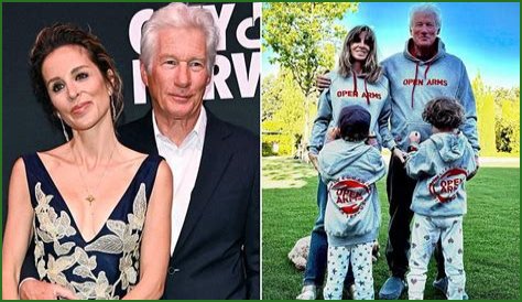 Who are his wife and children?